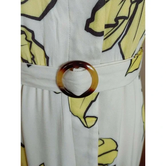 Anthropologie Hutch Saskia Floral Button Down Tiered Maxi Dress $198 Small - Picture 7 of 12